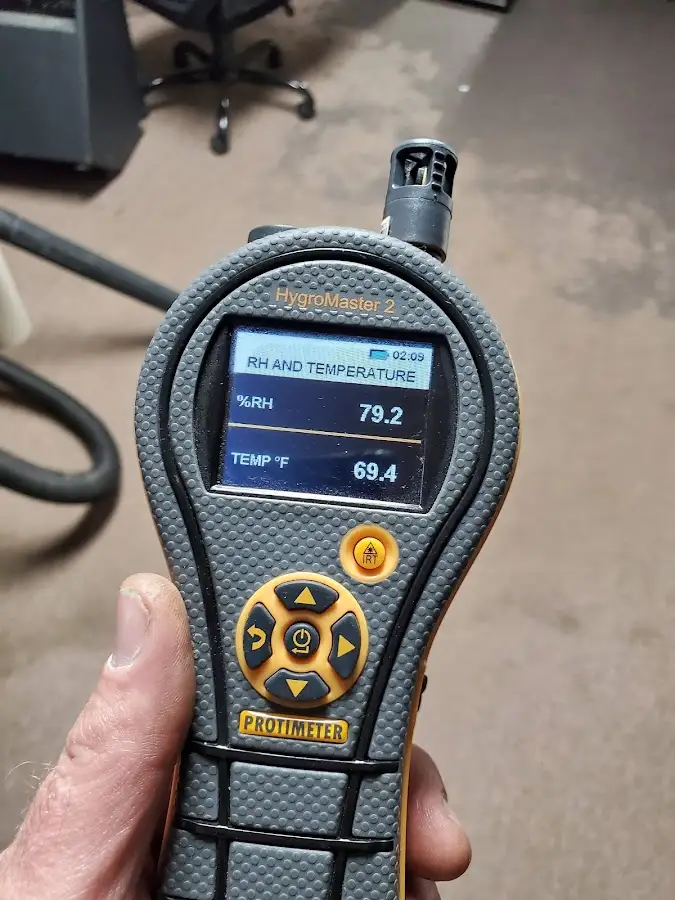 Moisture meter humidity assessment for Fire & Smoke Damage Restoration in Buffalo Grove